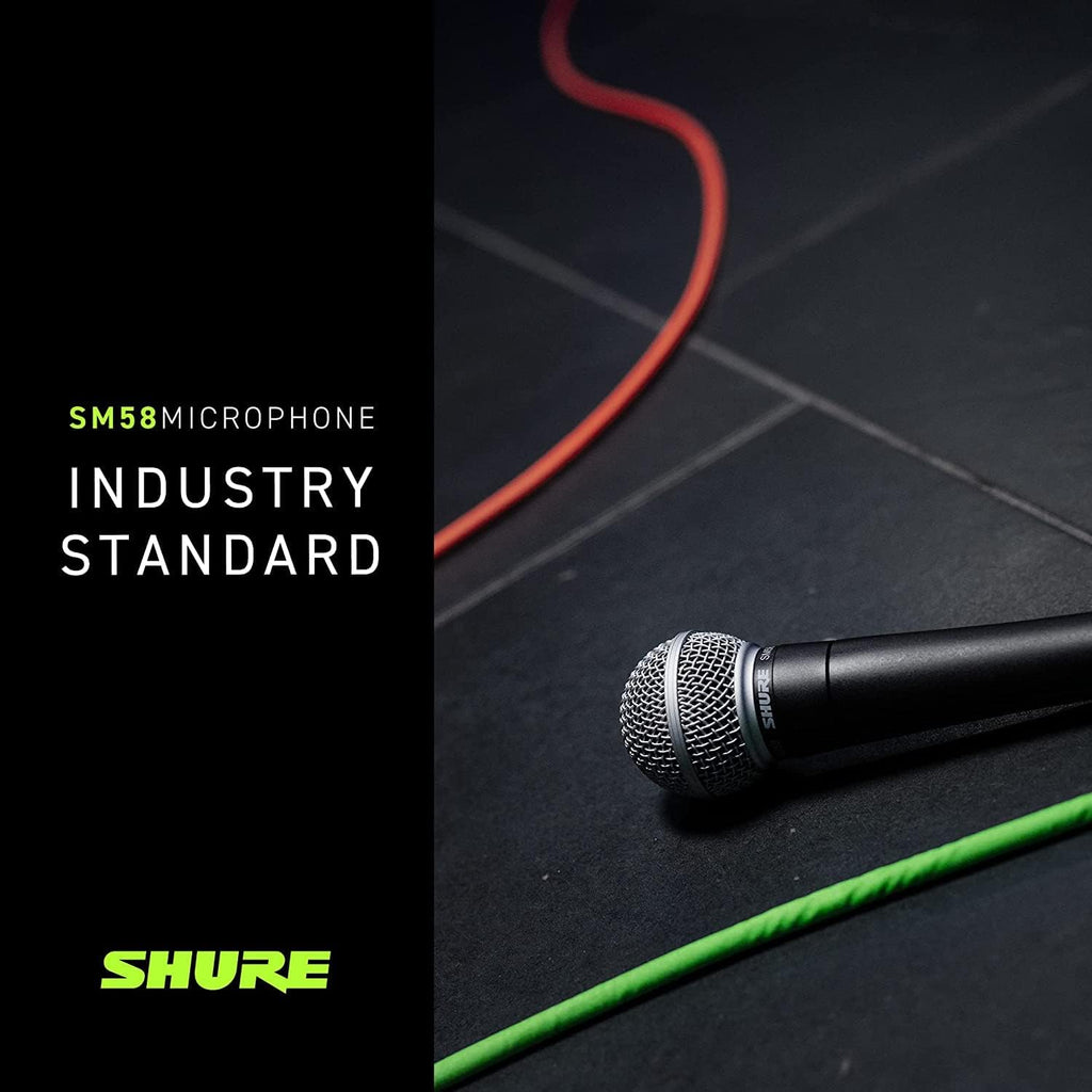 Shure SM58 Cardioid Dynamic Vocal Microphone