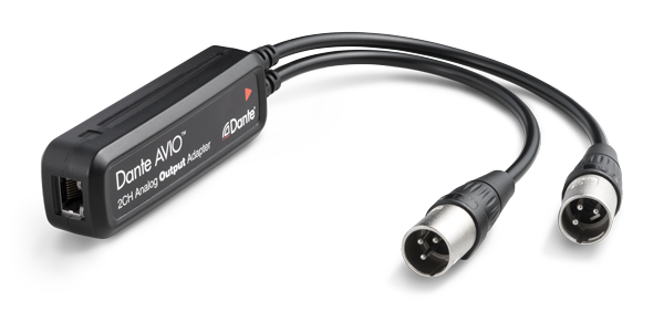 Audinate ADP-DAO-AU-0X2 Dante AVIO 2 Channel Output Adapter