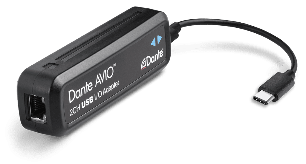 Audinate ADP-USBC-AU-2X2 Dante AVIO USB-C Adapter