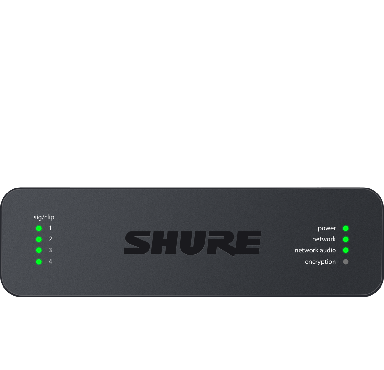 Shure ANI4IN Dante Audio Network Interface 4x XLR