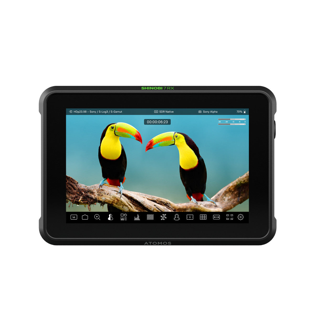 Atomos Shinobi 7 RX 7in Monitor & Receiver w/ Camera Control