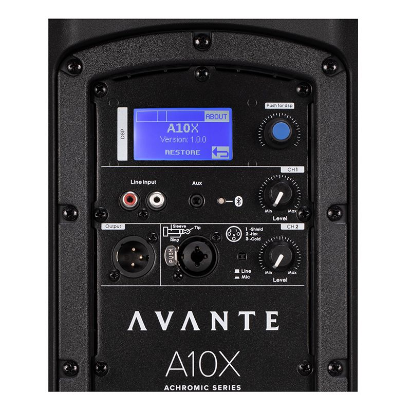 Avante A10X 2-Way 1000W Powered Speaker w/ 10in Woofer