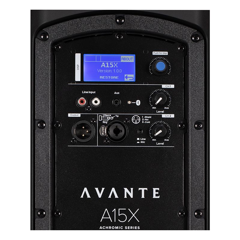 Avante A15X 2-Way 1200W Powered Speaker w/ 15in Woofer