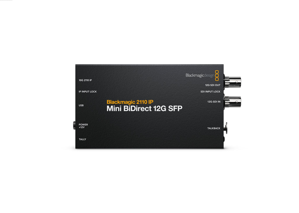 Blackmagic Design 2110 IP Mini BiDirect 12G SFP Converter