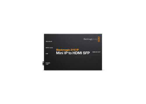 Blackmagic Design 2110 IP Mini IP to HDMI SFP Converter