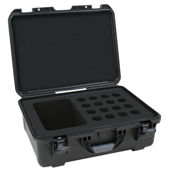 Gator Waterproof Mic Case - 16 Mics