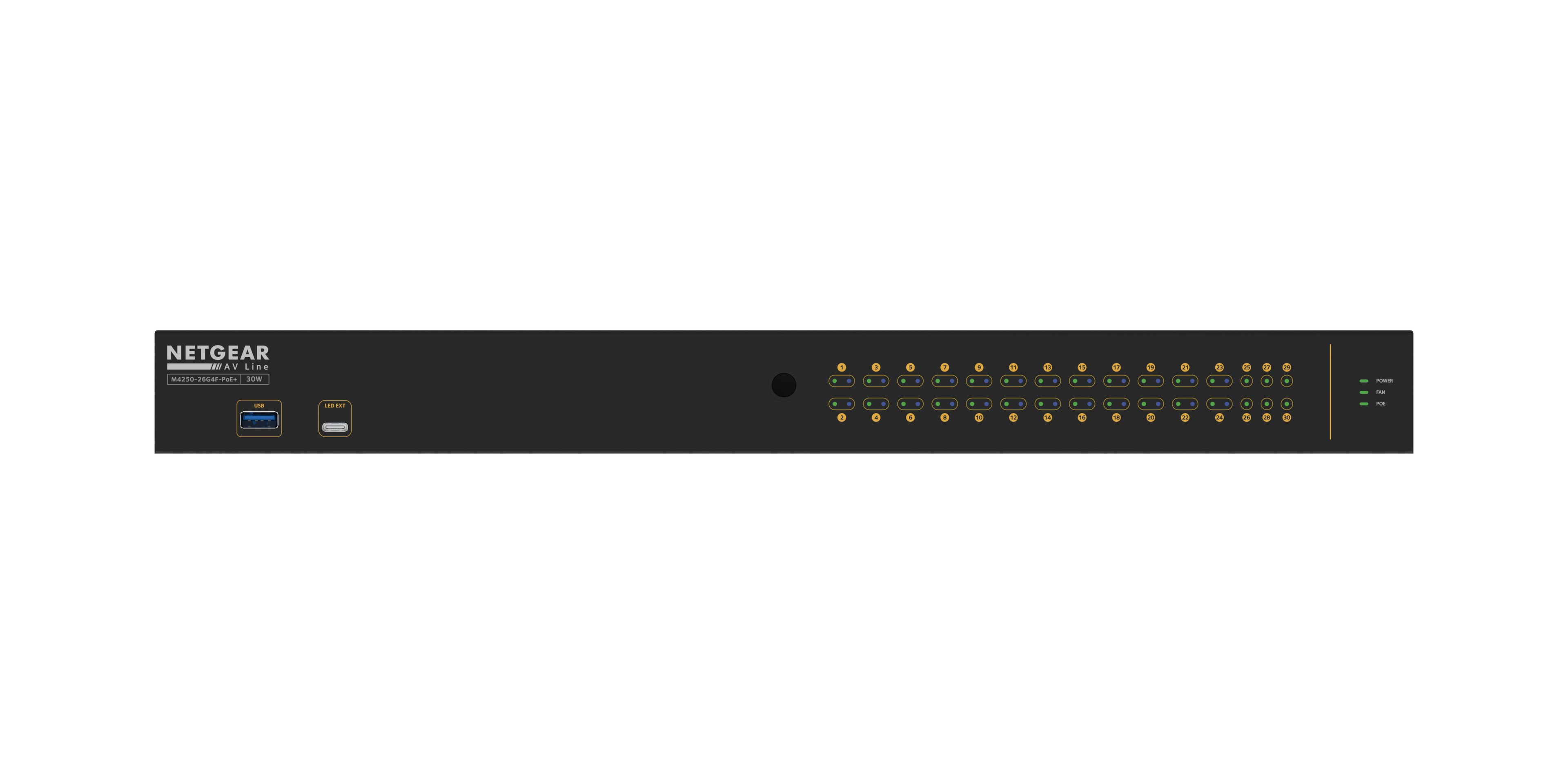 Netgear M4250-26G4F-POE+ 24x1G Managed Switch
