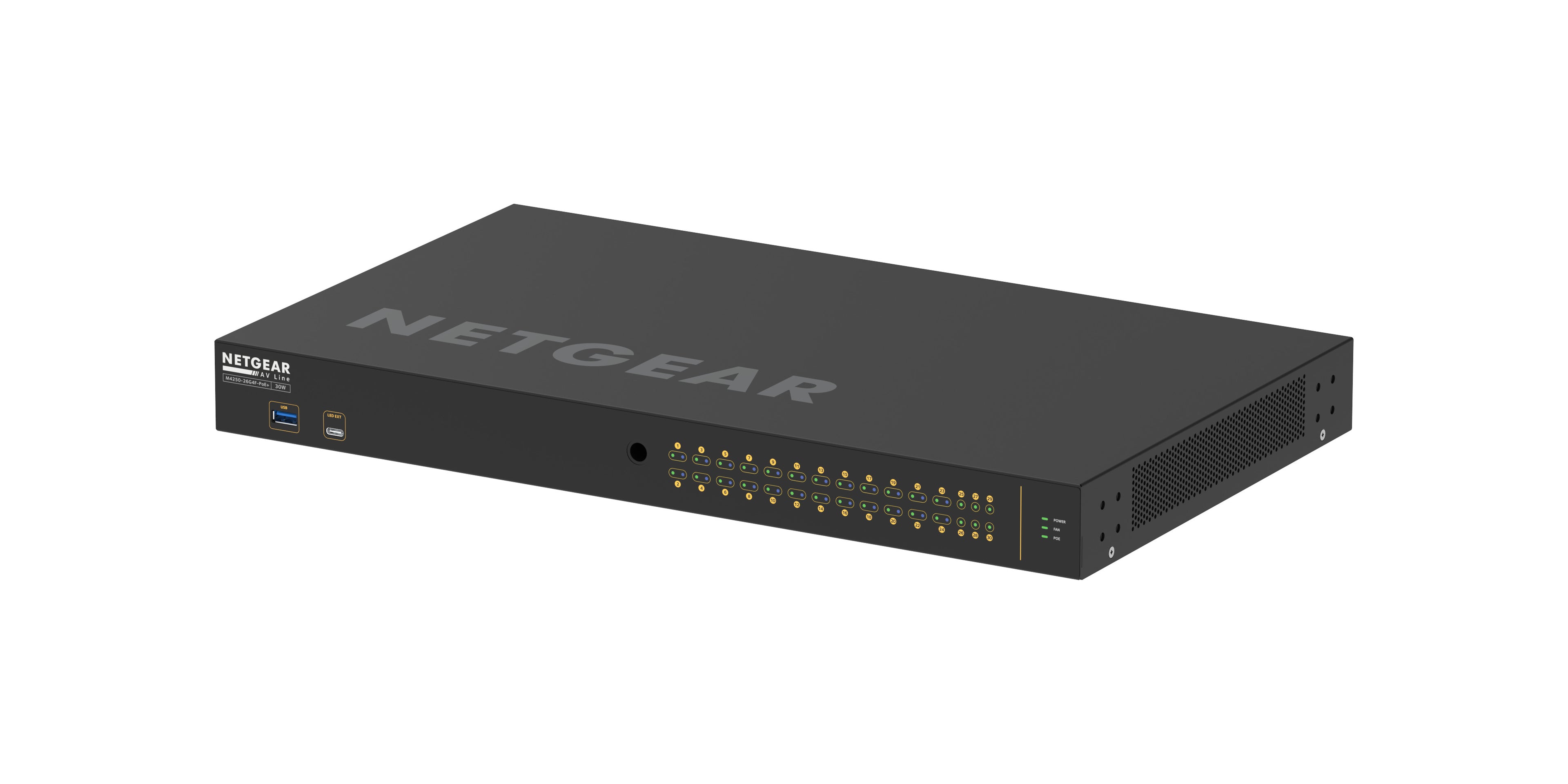 Netgear M4250-26G4F-POE+ 24x1G Managed Switch