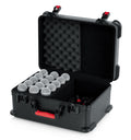 Gator GTSA-MIC15 Molded Case w/ Drops for 15 Mics