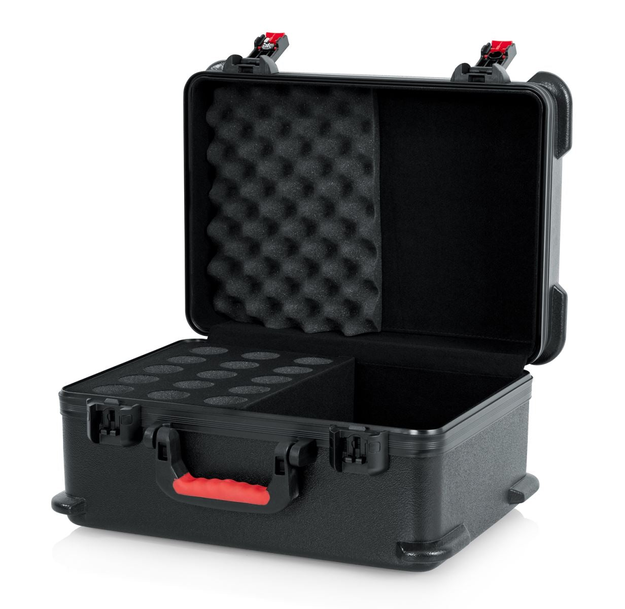 Gator GTSA-MIC15 Molded Case w/ Drops for 15 Mics