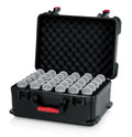 Gator GTSA-MIC30 Molded Case w/ Drops for 30 Mics