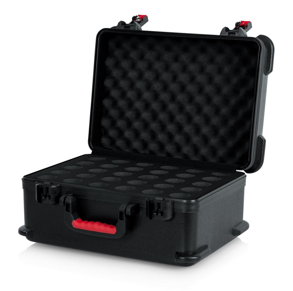 Gator GTSA-MIC30 Molded Case w/ Drops for 30 Mics