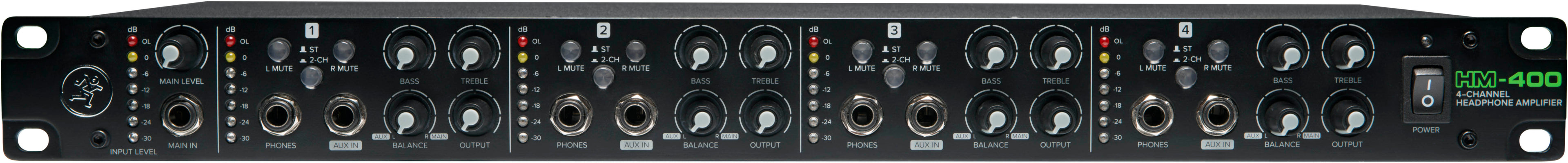 Mackie HM-400 4-Channel Headphone Amplifier