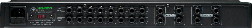 Mackie HM-800 8-Channel Headphone Amplifier
