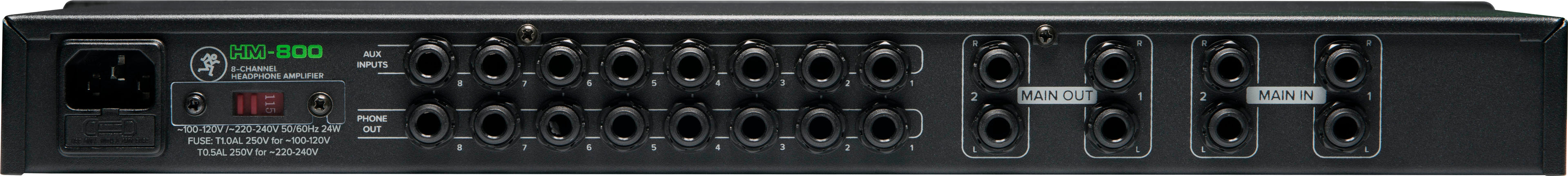 Mackie HM-800 8-Channel Headphone Amplifier