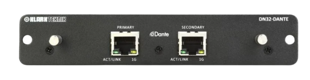 Klark Teknik DN32-DANTE 32-Channel Dante Expansion Card for M32 & X32 Consoles