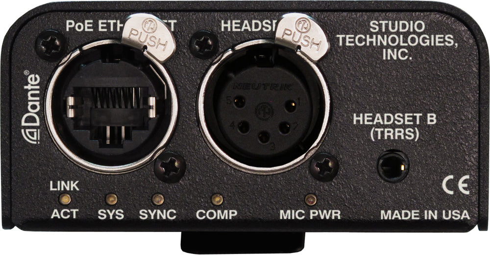 Studio Technologies Model 372A Intercom Beltpack (5-Pin Female)