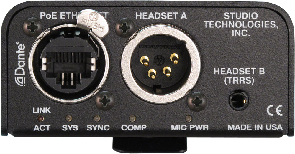 Studio Technologies Model 373A Intercom Beltpack (4-Pin Male)