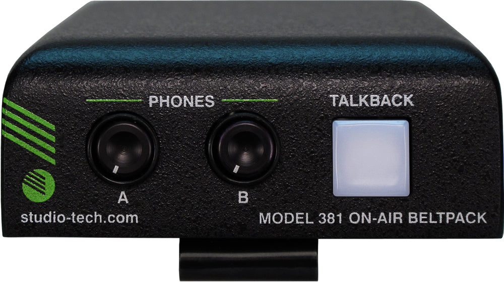 Studio Technologies Model 381 On-Air Beltpack