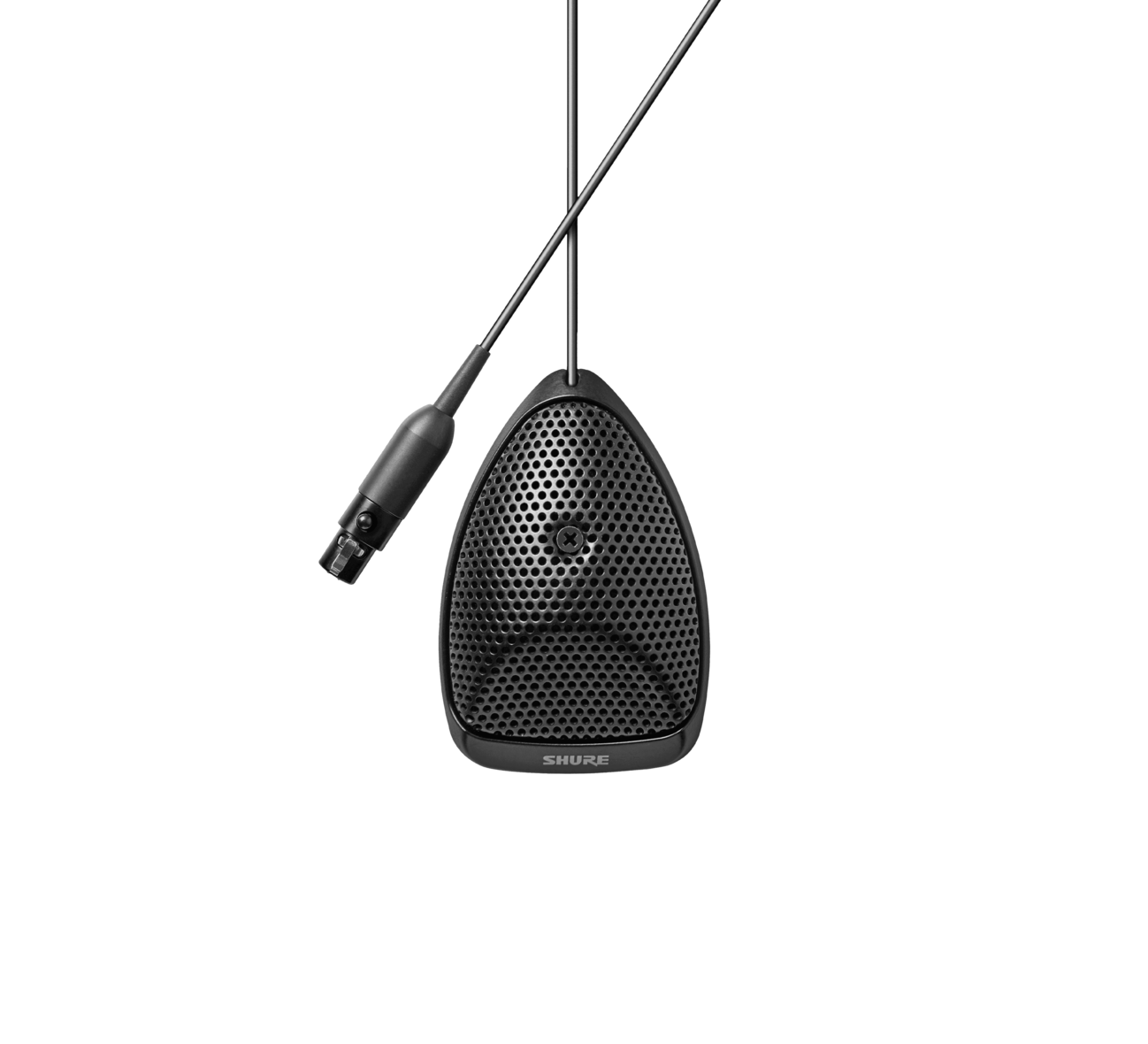 Shure MX391/S Supercardioid Boundary Condenser Microphone - Black