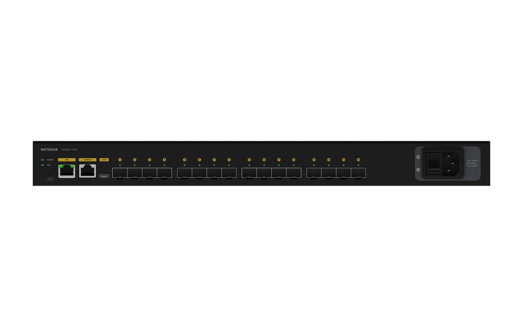 Netgear M4250-16XF 16x1G/10G Fiber SFP+ Managed Switch