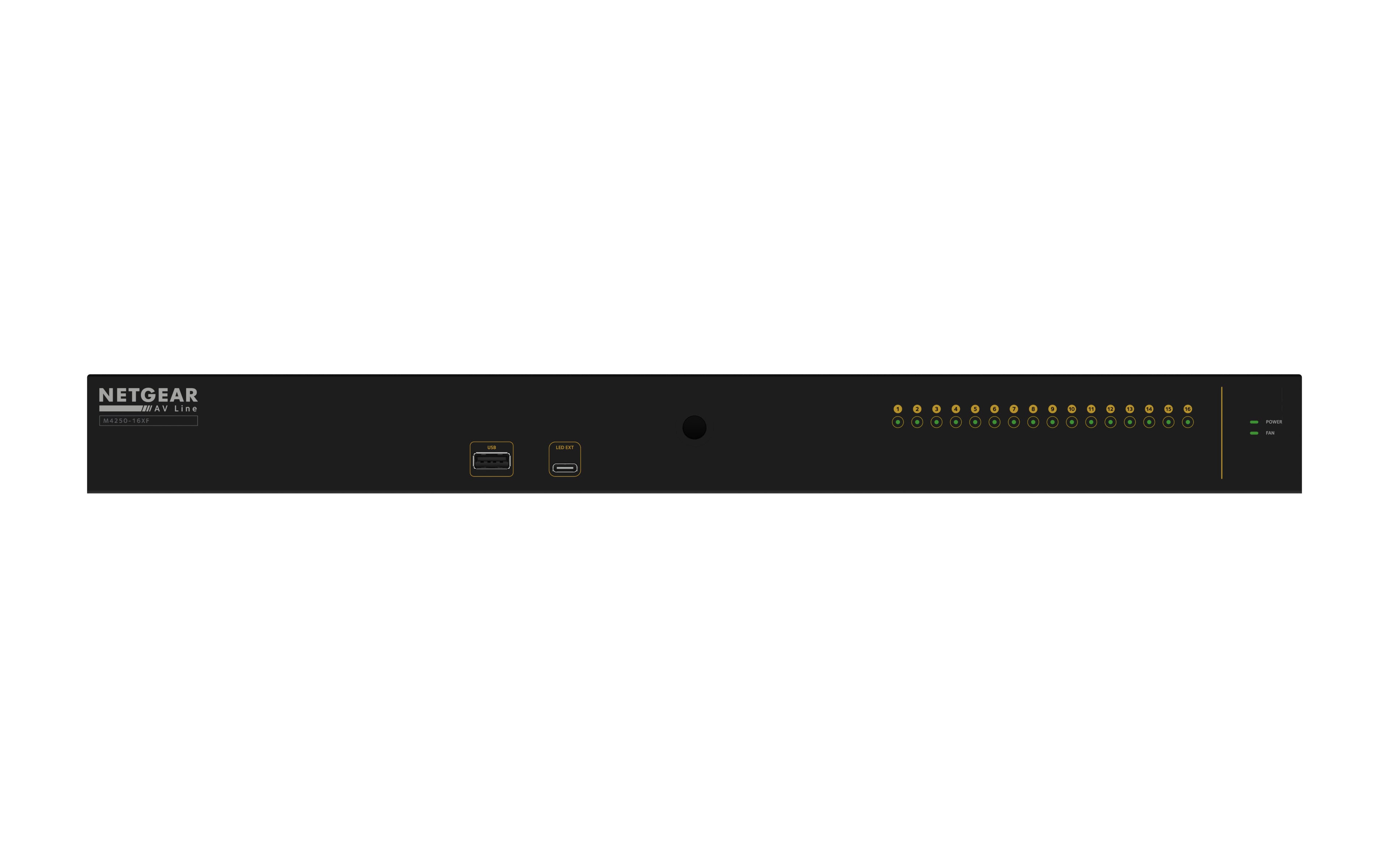 Netgear M4250-16XF 16x1G/10G Fiber SFP+ Managed Switch