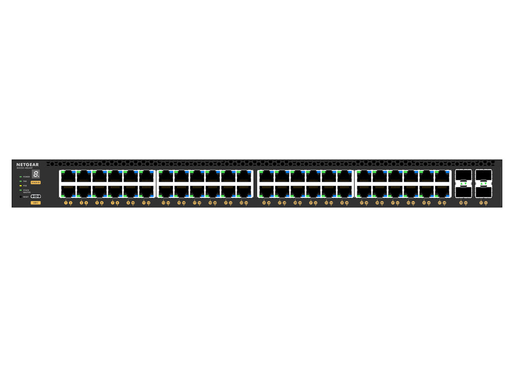 Netgear GSM4352 52 Port 1Gb PoE+ Managed AV Switch w/SFP+