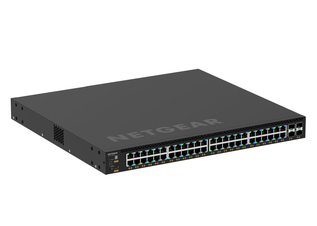 Netgear GSM4352 52 Port 1Gb PoE+ Managed AV Switch w/SFP+