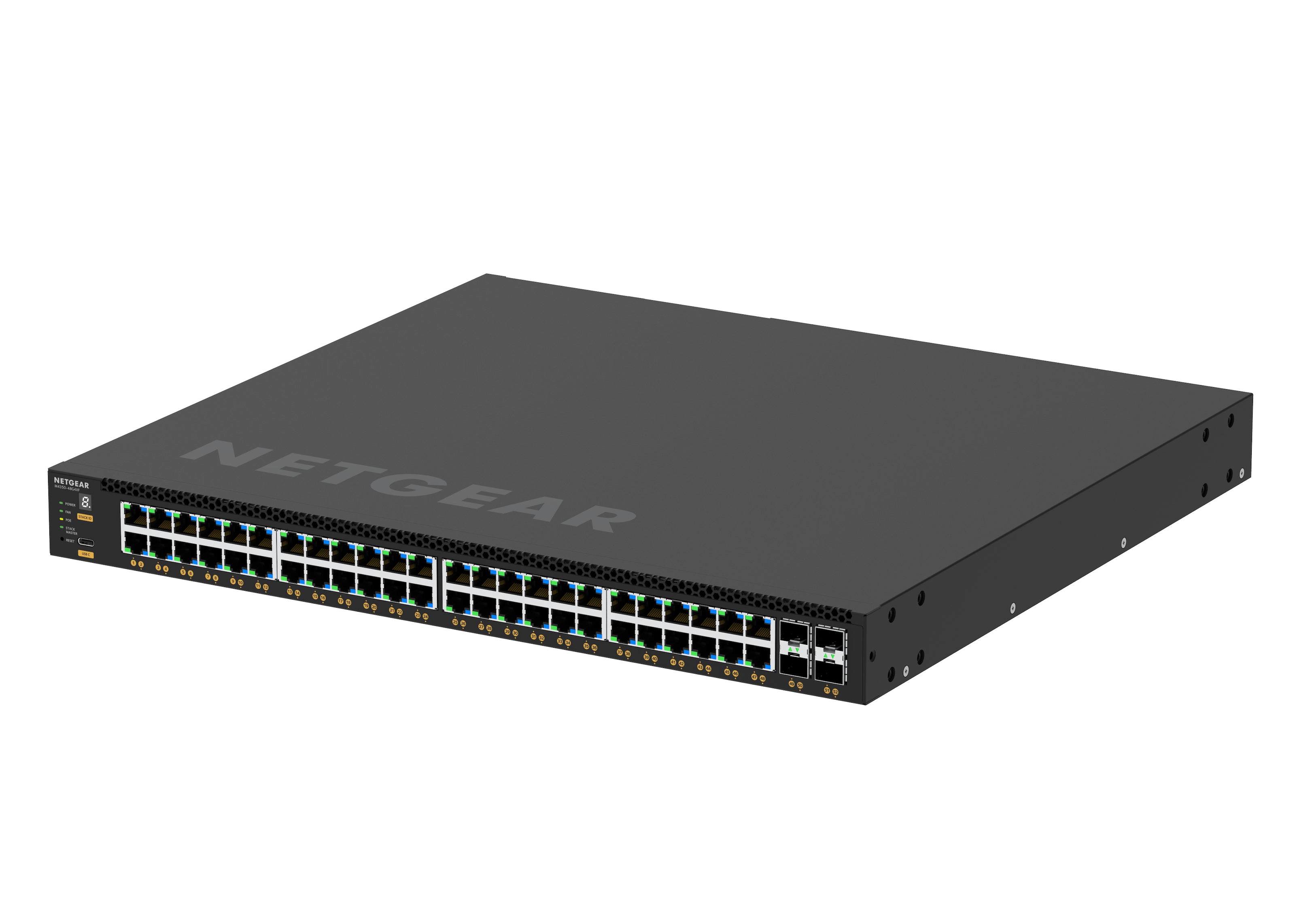 Netgear GSM4352 52 Port 1Gb PoE+ Managed AV Switch w/SFP+