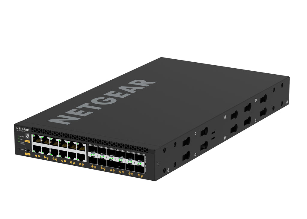Netgear M4350-12x12F 24 Port 10Gb Multi-Gig Managed AV Switch w/SFP+