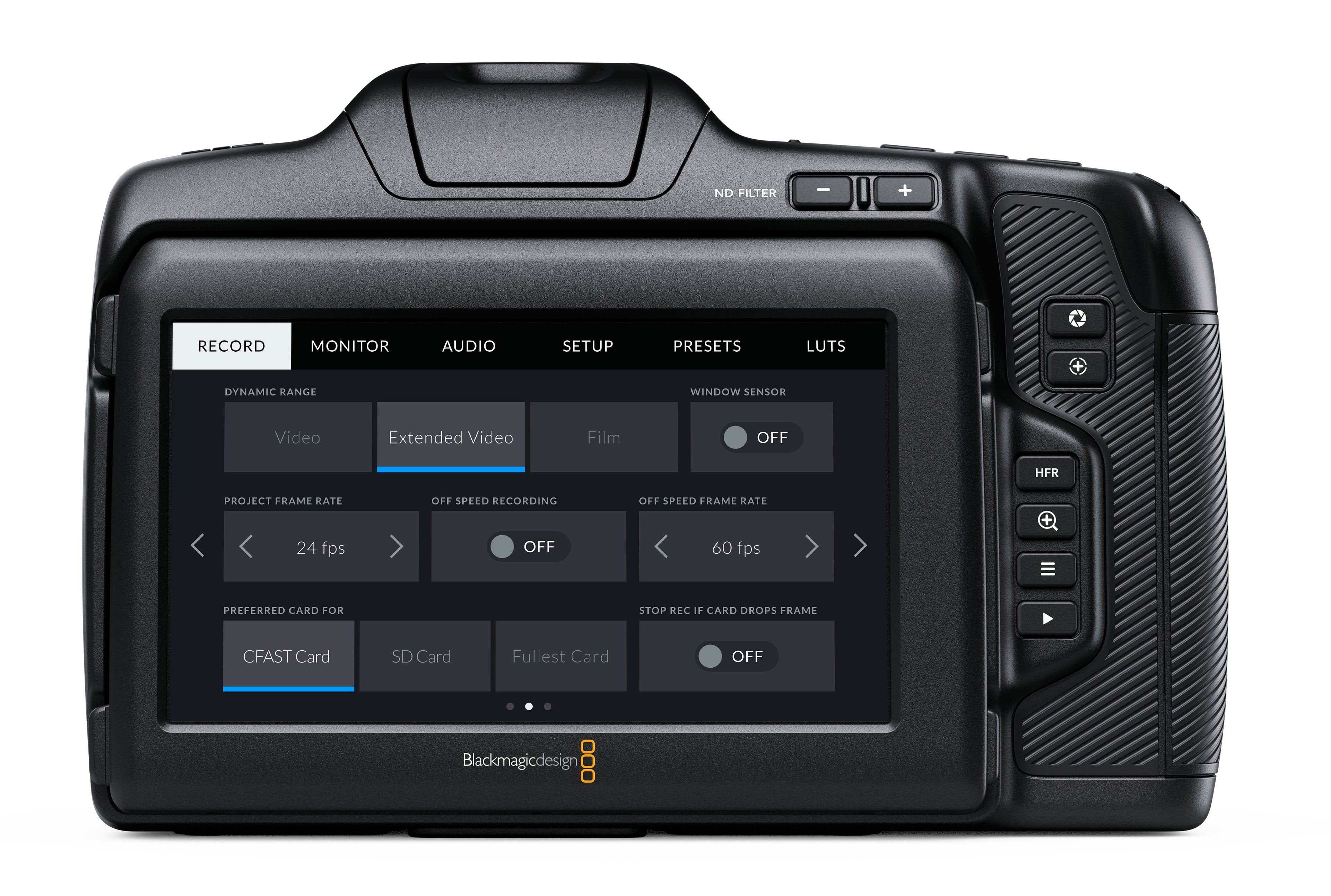 Blackmagic Design Pocket Cinema Camera 6K Pro