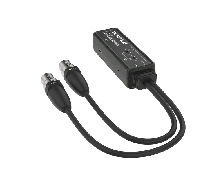 Turtle AV 2 Chan XLR Input to Dante Adaptor