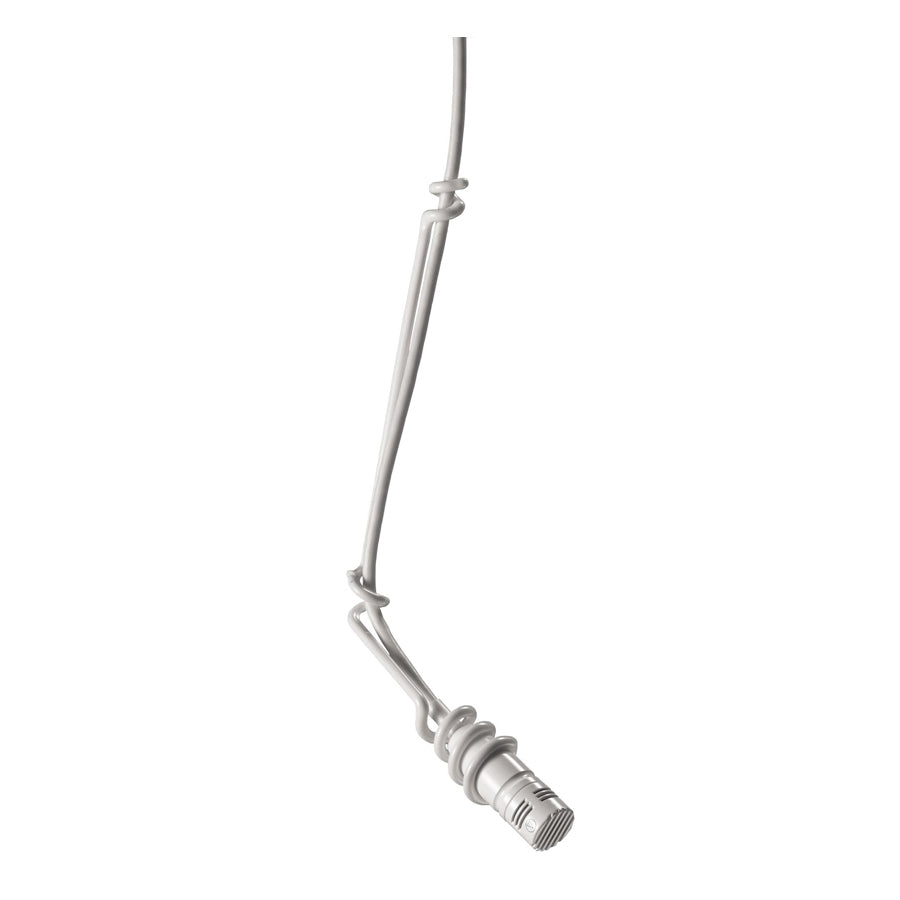 Audio-Technica U853RW Cardioid Hanging Microphone - White