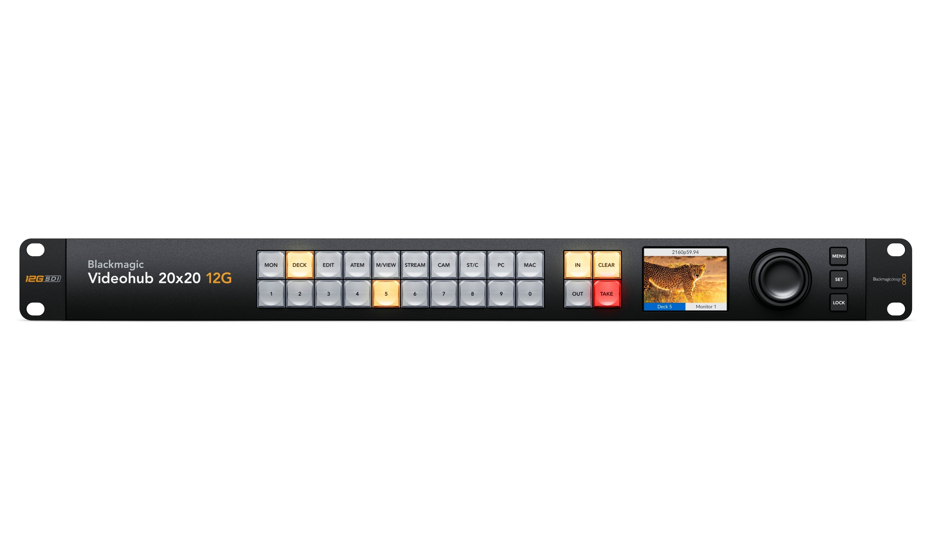 Blackmagic Design Videohub 20x20 12G SDI Router