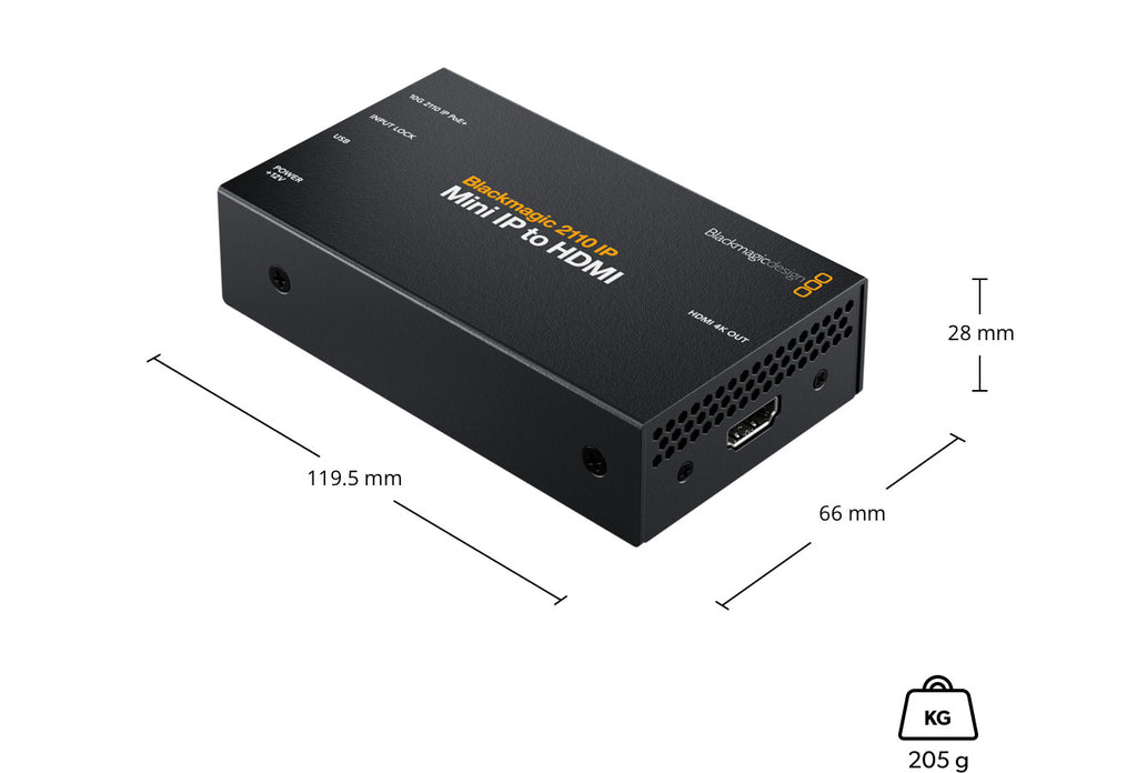 Blackmagic Design 2110 IP Mini IP to HDMI Converter