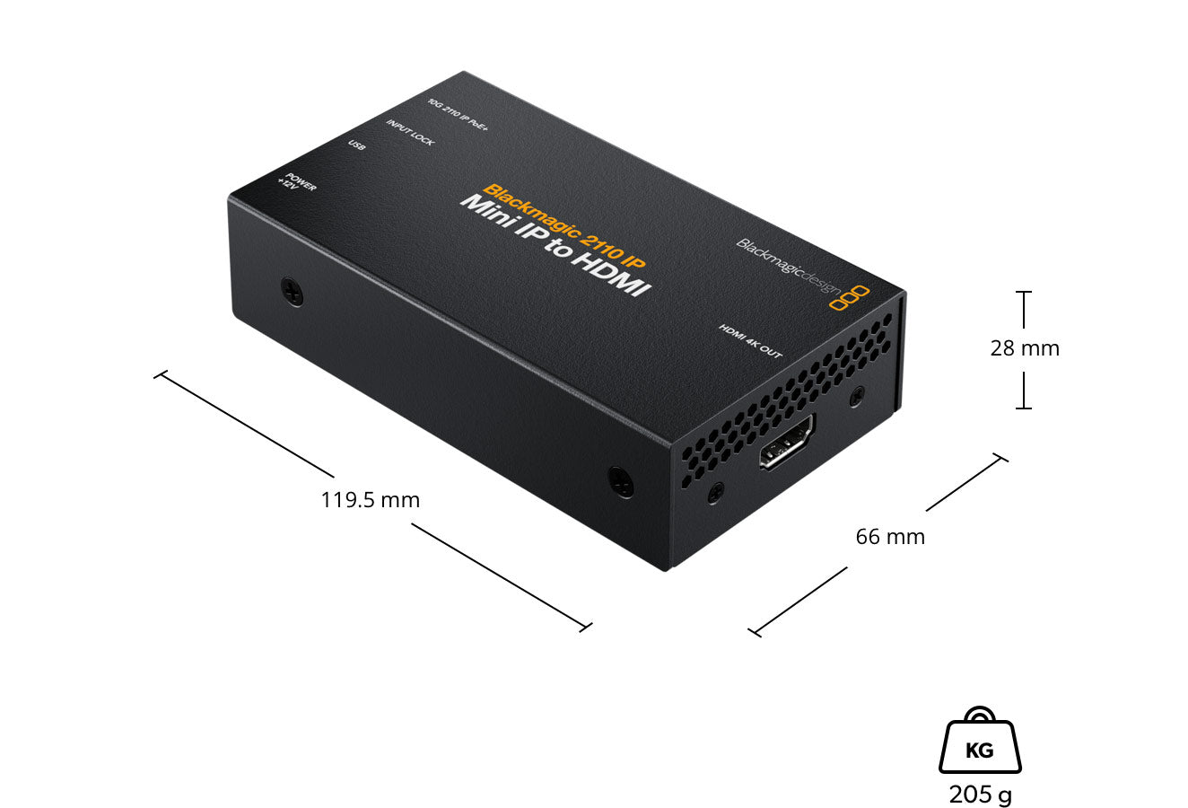 Blackmagic Design 2110 IP Mini IP to HDMI Converter