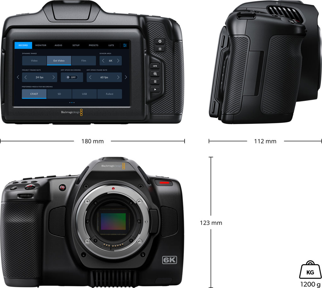 Blackmagic Design Pocket Cinema Camera 6K G2