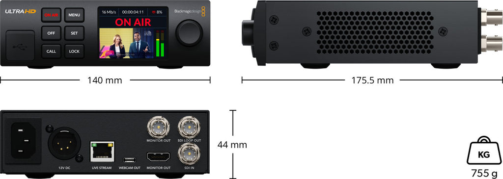 Blackmagic Design Streaming Encoder (Web Presenter) 4K