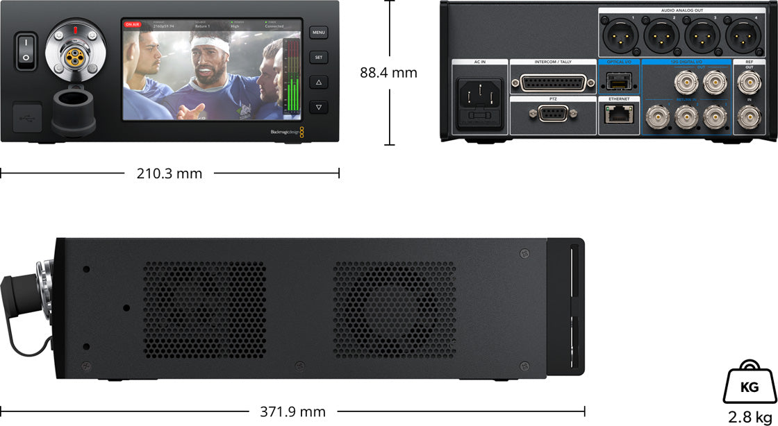 Blackmagic Design Studio Fiber Converter
