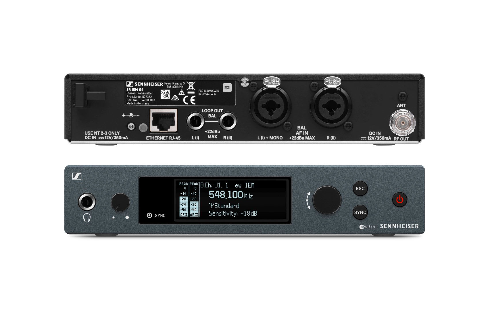 Sennheiser ew IEM G4 Wireless Monitor Set (Freq: A)