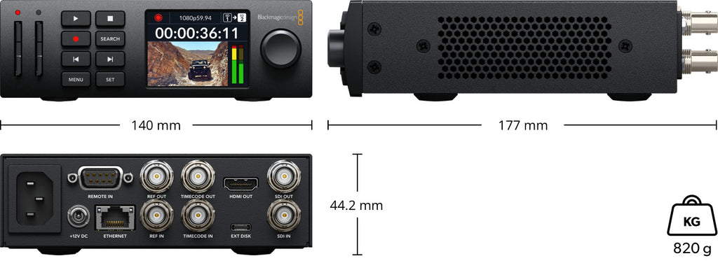 Blackmagic Design HyperDeck Studio HD Mini