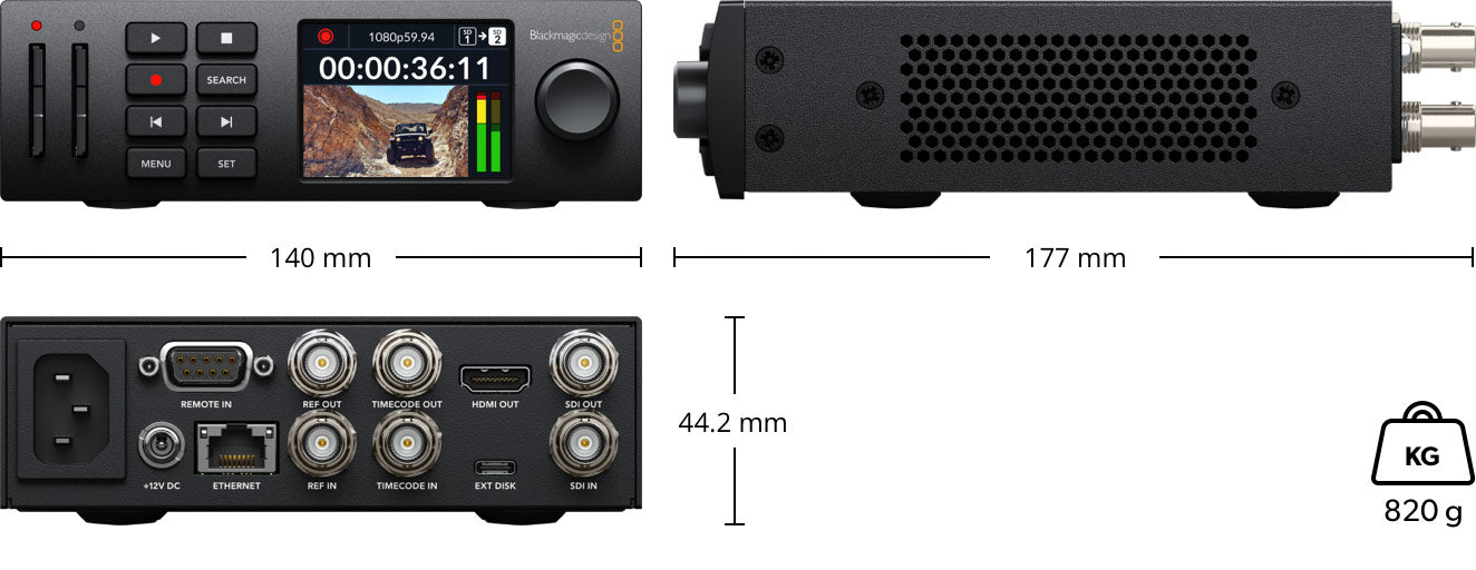 Blackmagic Design HyperDeck Studio HD Mini