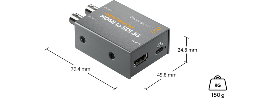 Blackmagic Design Micro Converter SDI to HDMI 3G (w/ PSU)