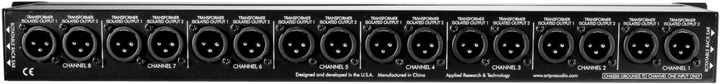 ART S8-3Way 8-Channel 3-Way Mic Splitter