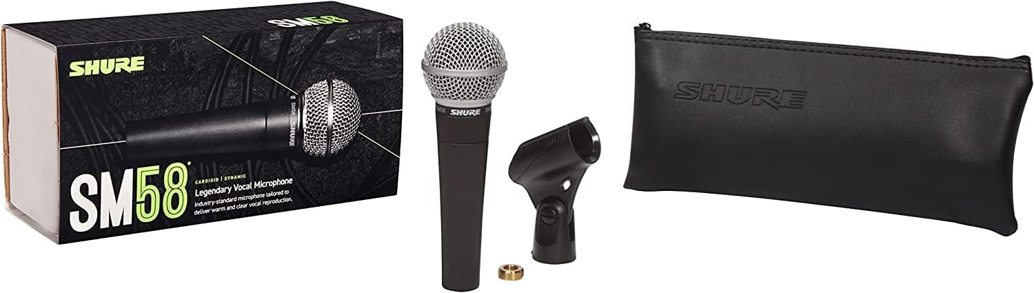 Shure SM58 Cardioid Dynamic Vocal Microphone