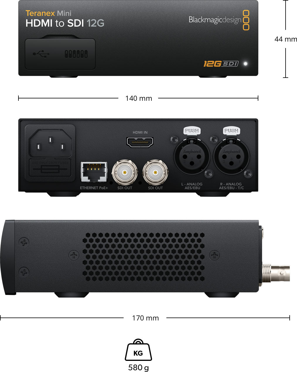 Blackmagic Design Teranex Mini - HDMI to SDI 12G